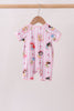 Pink Princess Bamboo Romper