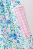 Blue Floral Dress