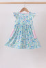 Blue Floral Dress