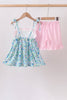 Blue Floral Set
