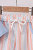 Seashell Stripe Embroidered Set