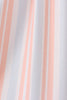 Seashell Stripe Embroidered Dress