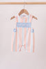 Seashell Stripe Embroidered Jon Jon
