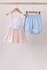 Seashell Stripe Appliqué Set