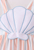 Seashell Stripe Appliqué Set