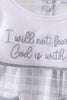 Blue Faith Quote Embroidered Bubble