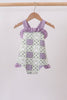 Purple Floral Bubble