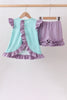 Blue under the sea Embroidered Set