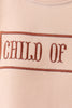 Child of God Embroidered Shorts Set