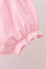 Pink Pencil ABC embroidery gingham bloomer set