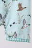 Green Duck Pocket Romper