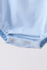 Blue Shells Embroidered Bubble