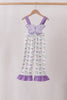 Purple Butterfly Applique Jumpsuit