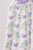 Purple Butterfly Applique Jumpsuit