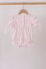 Pink Goose Smocked Bubble