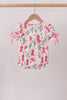Pink Boots Smocked Bubble