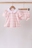 Pink Gingham Bloomer Set