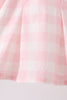 Pink Gingham Bloomer Set