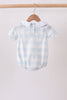 Blue Gingham Bubble