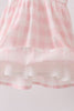 Pink gingham Dress