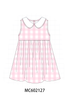 Pink gingham Dress