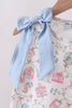 Blue Hydrangea Ruffle Shorts Set