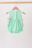 Green Butterfly Smocked Lace Bubble