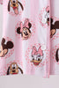 Pink character bamboo pocket pajama set