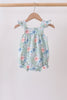Floral Smocked Bubble