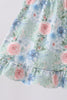 Floral Smocked Bloomer Set