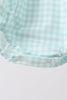 Green Gingham Bubble