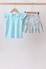 Floral Print Skorts Set
