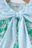 Green house floral Bow Bubble