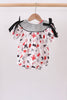 Black Georgia Smocked Bow Bubble