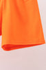Orange Tennessee Smocked Shorts Set