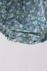 Teal Floral Lace Bow Bubble