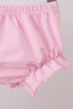 Pink Crocodile Smocked Gingham Bloomer Set