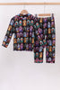 Black princess bamboo pajama set