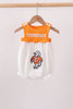 Orange Tennessee Applique Bubble