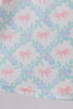 Pink Floral Bow Print Dress