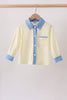 Cream button down shirt