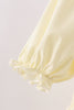 Cream smocked mom dress
