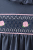 Garden Rose Smocked Ruffle Pants Set