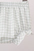 Green Sunflower Applique Ruffle Bloomer Set