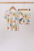 Yellow winnie the pooh bamboo pajama set
