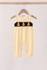Mustard Candy Embroidery Gingham Jon Jon