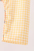 Mustard Candy Embroidery Gingham Jon Jon