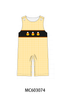 Mustard Candy Embroidery Gingham Jon Jon
