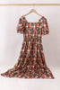 Brown Made to Worship Mom Dress