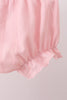 Pink Lace Jacquard Bloomer Set